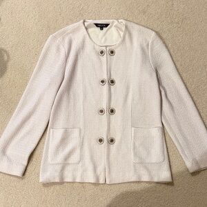 Misook Blazer with Button Detail VEUC Small